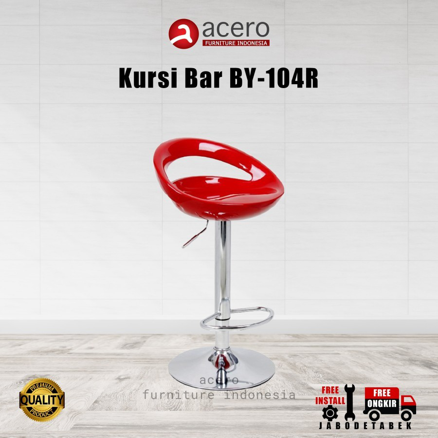 Kursi Bar Kursi Minibar Bar Stool Kursi Cafe Murah BY 104 Acero
